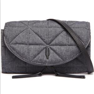 Thacker Gray Nikki Crossbody Quilted Bag Purse NEW